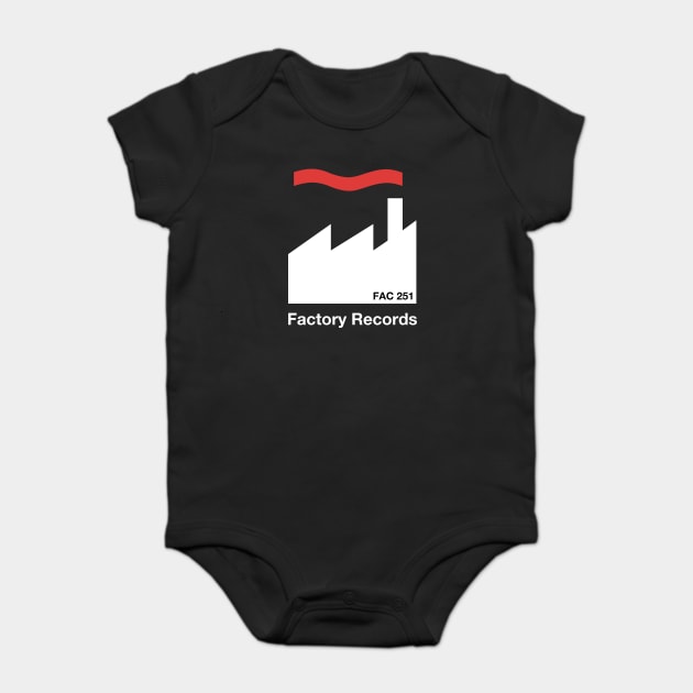 Factory Baby Bodysuit by Timeless Chaos